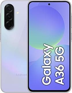 Samsung Galaxy A36 5G, Android Smartphone, 256GB Storage, 8GB RAM, Awesome Lavender, 6x OS Upgrades, Large Display, Octa-Core Processor (KSA Version)