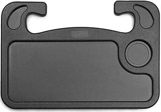 Car Tray for Food and Laptop with Durable Steering Wheels