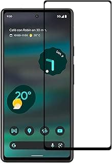 BURAQ For Google Pixel 6a Full Glue Full Cover Screen Protector Tempered Glass Film