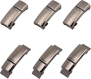 Hualibao 6Pcs Shoelaces Buckle Lock Metal Quick Magnetic No Tie Shoelaces Magnetic Shoe Strings for Kids Adults