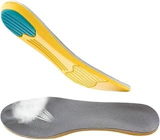 Aputue Aputue Sports Insoles, High Density Memory Foam Insoles with Enhanced Arch Support for Athletic Shoes, Breathable Moisture Wicking Insoles for Men Women Comfort All Day
