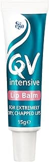 QV Intensive Lip Balm 15g - Deeply Hydrates and Soothes Dry, Chapped Lips - Long-Lasting Moisture, Fragrance-Free, Dermatologist Recommended - Ideal for Sensitive Skin, Lip Repair and Protection
