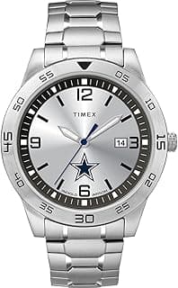 Timex Men's Citation 42mm Quartz Watch with Stainless Steel Strap