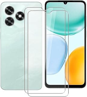 2 Pack Screen Protector for Honor X5C Plus/Honor X5C, Full Coverage 9H Tempered Glass Film, HD Clarity Scratch Resistant Anti-Fingerprint, Bubble-Free Tempered Glass Screen Protector