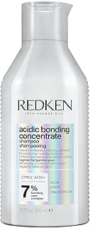 Redken Acidic Bonding Concentrate Repair Shampoo | Damaged, Dry Hair | pH-Balancing & Strengthening | 300ml