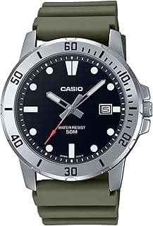 Casio Men's Watch - MTP-VD01-1EVUDF Black Dial