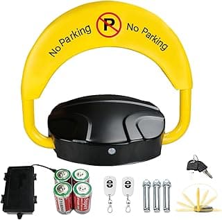 Intelligent Remote Control Parking Lock with Collision Alarm,Automatic Parking Barrier, Prevent Others from Occupying the Parking Space,Personal Parking Lock,for Home, Business,Office