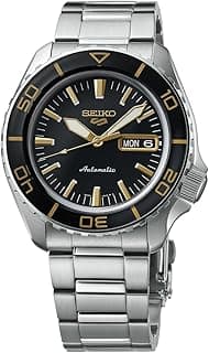 Seiko 5 Sports SSK GMT Black Dial Automatic Men's Watch SSK001K1