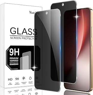 2 Pack Privacy Screen Protector Compatible with Honor X9d 5G/Honor Magic8 Lite Anti-Spy Protection Film tempered glass 9H Hardness Anti-Scratch for Honor X9d 5G