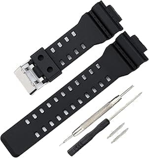 Rihahisy G-Shock replacement watch bands for Casio G-Shock GLS-8900/GW-8900/GA-110/GA-100C/GA-120/GD-110/GLS-100