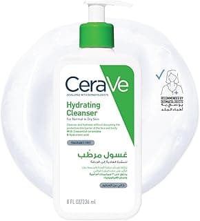 Cerave Hydrating Cleanser for Normal to Dry Skin with Hyaluronic Acid 236ml