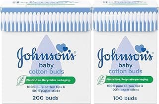 Johnson's baby Cotton Buds 200 pcs + 100 pcs Free