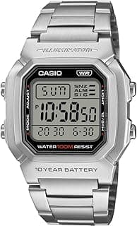 Casio W-800 Series Standard Digital Men's Wristwatch, Overseas Model
