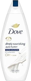 Dove Deeply Nourishing Body Wash For Instant Soothing, Original, With No Sulfates or Parabens, 250ml