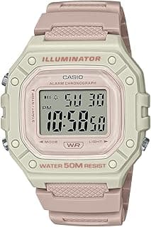 Casio W218H Series | Men’s Digital Watch | 50M WR | 1/100 Second Stopwatch | 100 SEC Chronograph | LED Backlight | Countdown Timer | Daily Alarm | Hourly Time Signal | 7 Year Battery