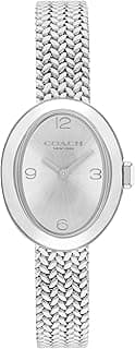 COACH Two Hand Quartz Movement Watch for Women SAMMY Collection with Stainless Steel Bracelet - 14504569