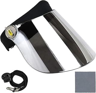 Millennial Essentials Sun Visor Hat Cap UV Protection - Premium Adjustable Solar Headband Face Shield