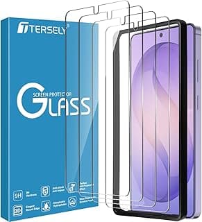 [4 Pack] T Tersely 9H Tempered Glass Screen Protector for Samsung Galaxy S26 Ultra 5G, Support Fingerprint Unlock, with Installation Alignment Frame, Case Friendly, Anti-Scratch Film