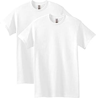 Gildan mens Heavy Cotton Adult T-Shirt, 2-Pack Shirt