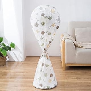 Fan Cover 23.6"x57" Pedestal Fan Protector, Dust Proof Waterproof Cover for Standing Floor Fan , Household Appliances Storage Bag
