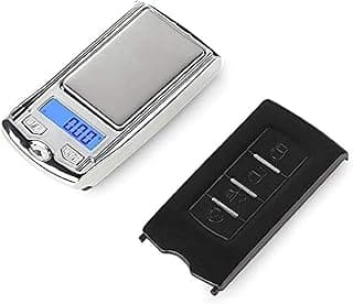 HSEAYM 200g / 0.01g Mini Digital Pocket Scale High Accuracy Electronic Jewelry Scale Car Key Shape ميزان رقمي