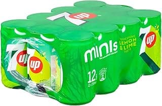 7UP, Carbonated Soft Drink, Cans, 150ml Pack of 12