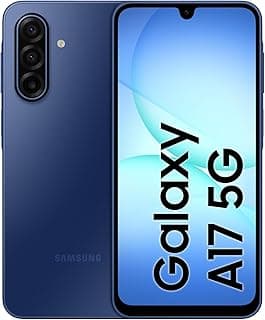 Samsung Galaxy A17 5G Smartphone | 6.7" Super AMOLED 90Hz Display | 50MP OIS Triple Camera | Exynos 1330 | 5000mAh Battery | Android 15 One UI 7 | 8GB RAM 256GB Storage | 25W Fast Chargin (Blue)