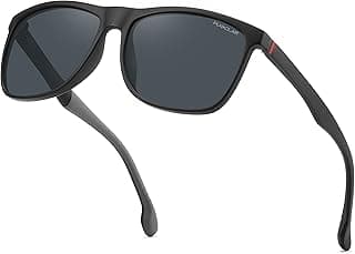 PUKCLAR Professional Men's Fishing Sunglasses - TR90 Ultra-Light Polarized Lens, UV400 Protection, Anti-Slip Rubber Temples, HD Clarity for Anglers & Outdoor Sports