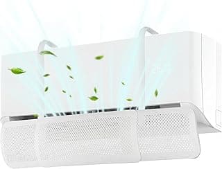 Rightsure Air Conditioner Deflector Air Conditioning Wind Shield, Split Ac Adjustable Flow Deflector Preventing Ac From Blowing Directly, For Home Office Retractable Ac Windshield (Standard Version)