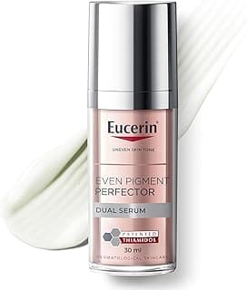 Eucerin Even Pigment Perfector Dual Face Serum Cream, Reduces Pigment Spots, Plumps up Wrinkles, Refines Skin Texture, Suitable for All Skin Types, 30ml