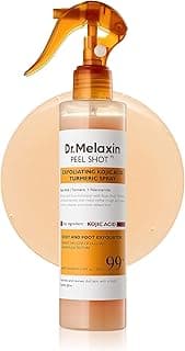 Dr.Melaxin Body Keratin Care Kojic Acid Turmeric Spray Gently Exfoliating Peeling Solution Korean Skincare All Skin Types 200ml