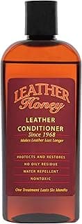 Leather Honey Leather Honey Leather Conditioner, Best Leather Conditioner Since 1968. for use on Leather Apparel, Furniture, Auto Interiors, Shoes, Bags and Accessories. Non-Toxic and Made in The USA!