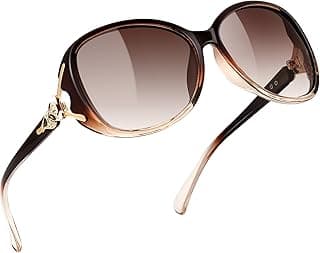 Rimerakea Women's Oversized Polarized Sunglasses Trendy Large Rectangle UV Protection Gradient Sun Glasses