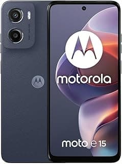 MOTOROLA E15 4G, 2GB RAM, 64GB ROM, MediaTek Helio G81, 6.67" LCD Display 90Hz, Denim Blue