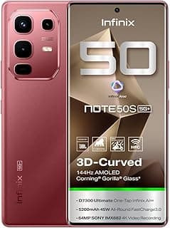 Note 50s 5G+ (16 GB (8+8) 256 GB) Burgundy Red