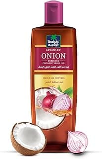 Parachute Advansed Onion Hair Oil for Hair Growth and Hair Fall Control | Enriched With Natural Coconut Oil & Vitamin E |Contains 0% Parabens Silicones and Sulphate - 200ml