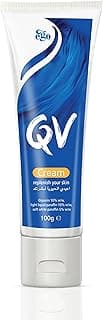 QV Moisturising Cream 100g Tube, with Glycerin – Rich, Protective Moisturiser for Dry to Very Dry, Sensitive Skin – Fragrance-Free, Non-Comedogenic, 24 H Moisturisation Body Cream