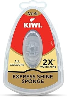 KIWI KIWI Express Shine Instant Sponge Shoe Polish, 5ml Wax Leather