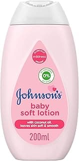 Johnson's Baby Soft Lotion,24 Hour Moisture. Clinically Proven Mildness formula specifically design for baby’s delicate skin, 200ml