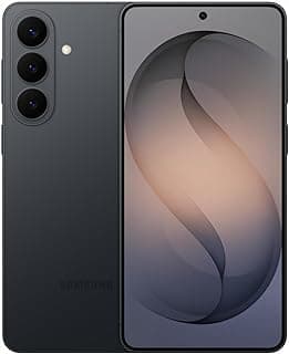 Samsung Galaxy S26 Black, 256GB Storage, AI Phone, 12GB RAM, Customized AP, Photo Assist, 50MP Camera, 4300mAh Battery, (KSA Version)