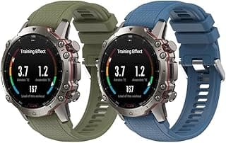 Gransho Compatible with Amazfit Falcon Watch Strap Spare Parts Strap Watches Rubber – Gransho Silicone Strap Watch with Buckle NO250414