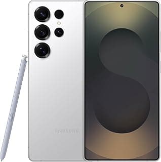 SAMSUNG Galaxy S25 Ultra Cell Phone, 256GB, AI Smartphone, Unlocked Android, AI Camera, Fast Processor, Long Battery Life, 2025, Titanium Whitesilver (International Version)