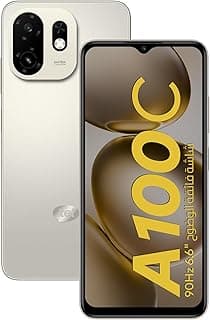 ITEL A100c, Dual SIM, 128GB Storage, 4G Smartphone, Titanium Gold, Android 14, 3GB RAM, Unisoc T7100, 6.6-inch FHD+, 1570x720, 90Hz