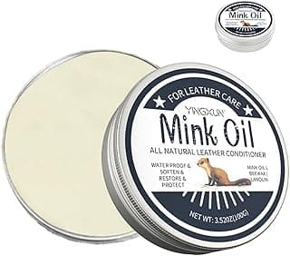 LinJie Leather Care Cream, Leather Conditioner Cleaner, can repair leather surfaces, used for leather furniture/car seats/shoes/bags/jackets/saddles/wallets