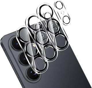 3 Pack Camera Lens Protector for Samsung Galaxy S26 Ultra, 9H HD Tempered Glass Back Camera Screen Protective Film, Scratch-Resistant, Easy Installation (Clear, S26 Ultra)