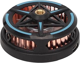 Cryfokt Mobile Phone, Powerful Fan, Cooling Technology, Magnetic Core, Aluminum Material for Gaming, Live Streaming, Outdoor Vlogging