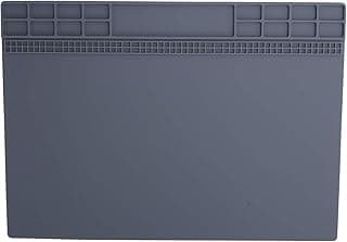 Rubber Mat, Non-Slip Watch Repair Table Pad, Gray, Anti-static for Watch Repairers