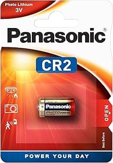 Panasonic 1 Panasonic Photo CR-2 Lithium,Black