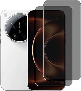 [2-Pack] Moninsta for Xiaomi 17 Ultra Privacy Screen Protector, 9H Tempered Glass, Anti-Peeping, Edge to Edge, Case-Friendly