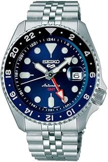 Seiko 5 Sports SSK GMT Blue Dial Automatic Men's Watch SSK003K1